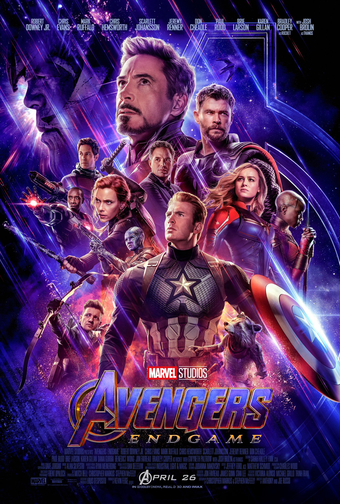 Marvel Studios Releases New Trailer, Poster For "Avengers 