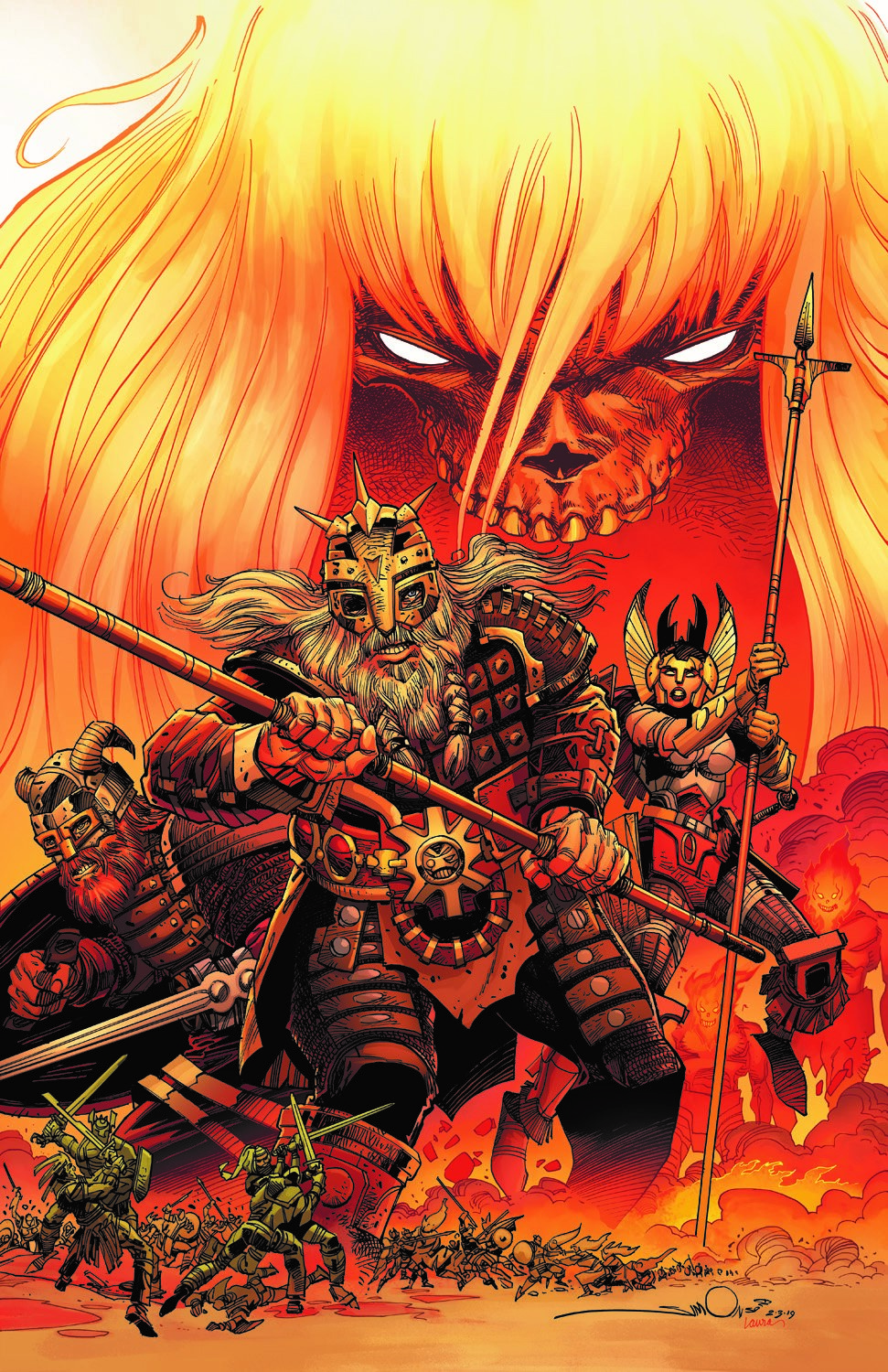 Idw Announces Third Chapter Of Walter Simonsons Ragnarök - 