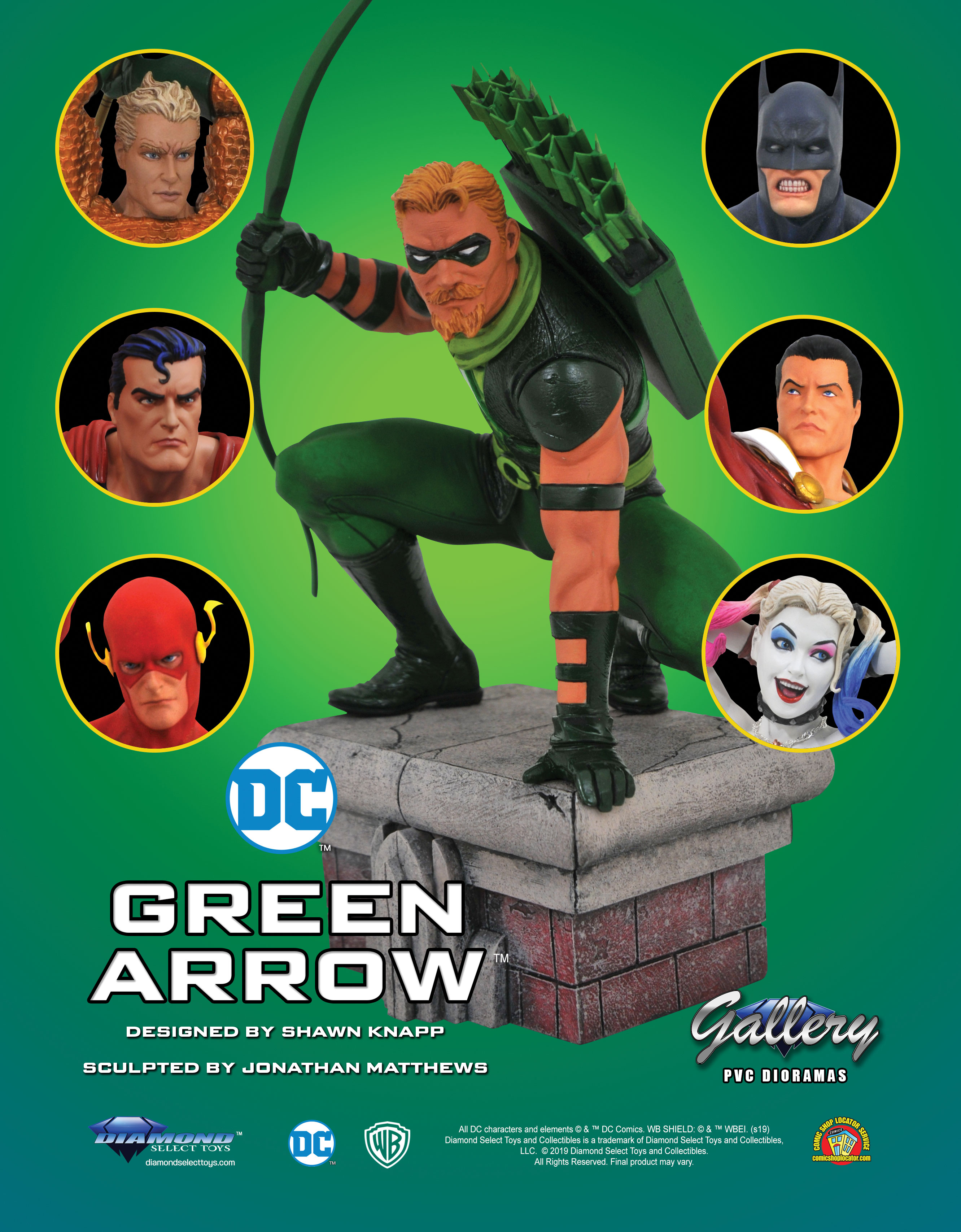 the green arrow toys