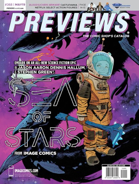 Back Cover -- Image Comics' Sea of Stars #1