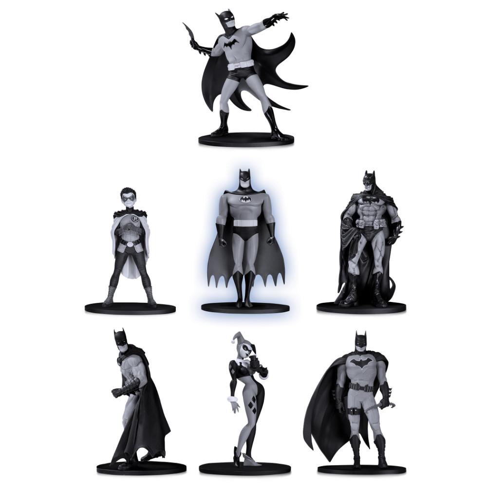 batman black and white figures