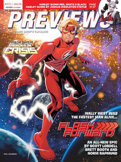 Front Cover -- DC Comics' Flash Forward #1