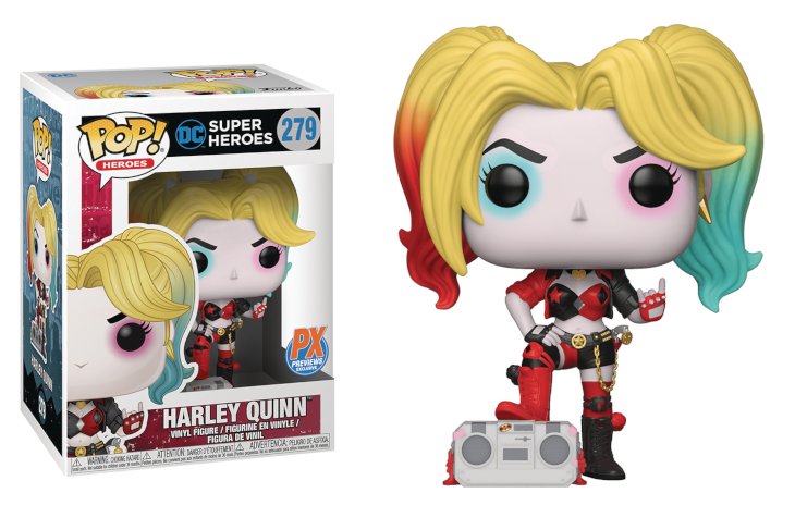 Funko -- POP! DC Heroes: Harley Quinn with Boombox