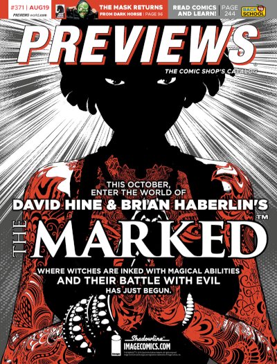 Front Cover -- Image Comics' The Marked #1