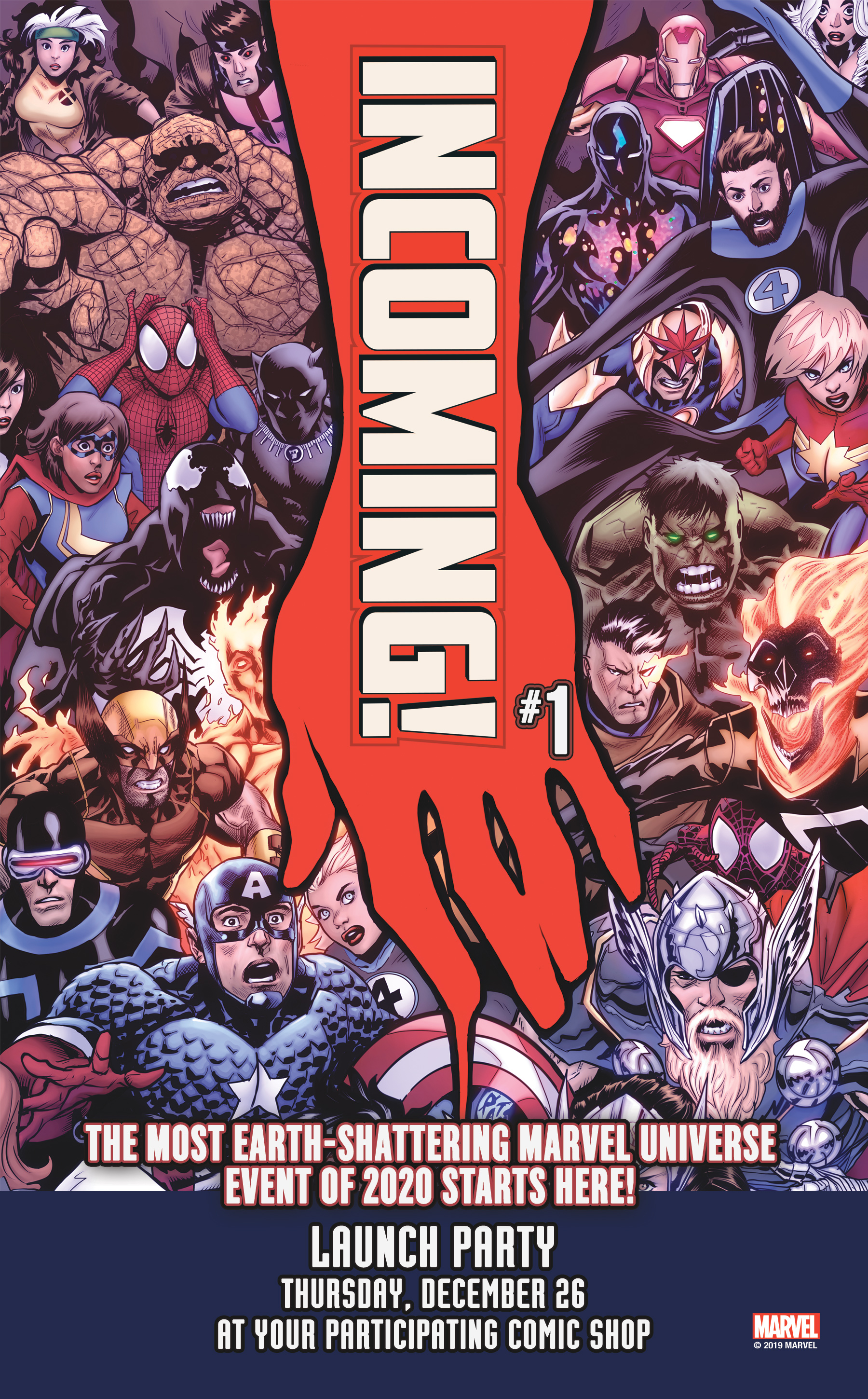 Marvel Comics INCOMING #1 2019