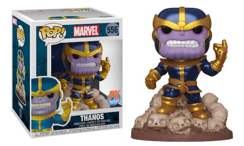 Funko -- POP! Marvel Heroes: Thanos Snap Deluxe Vinyl Figure