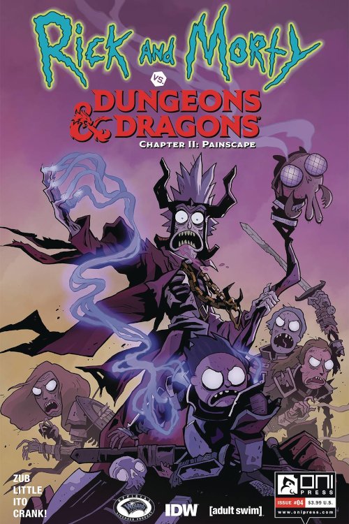 Oni Press -- Rick and Morty vs. D&D II