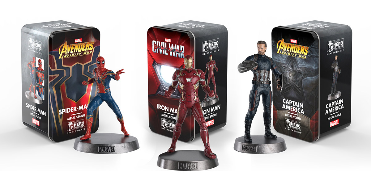 Magazines Eaglemoss Marvel Hand Painted Lead Figurines Heroes and Villains