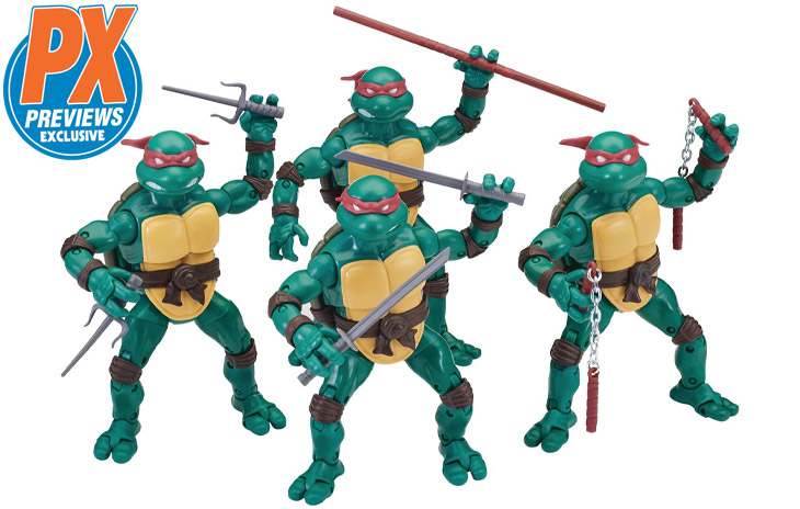 original teenage mutant ninja turtles figures