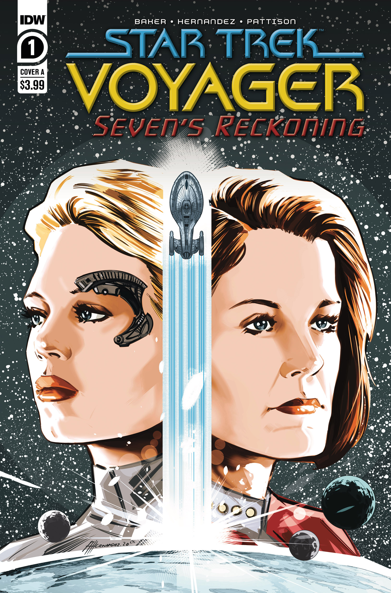 Seven of Nine Helms New Star Trek: Voyager Comic Book ...