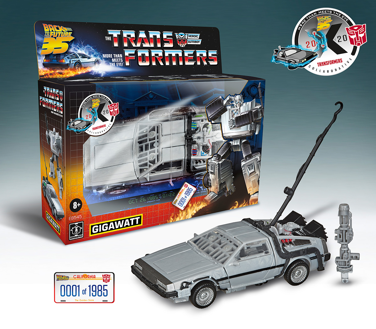 transformers delorean gigawatt
