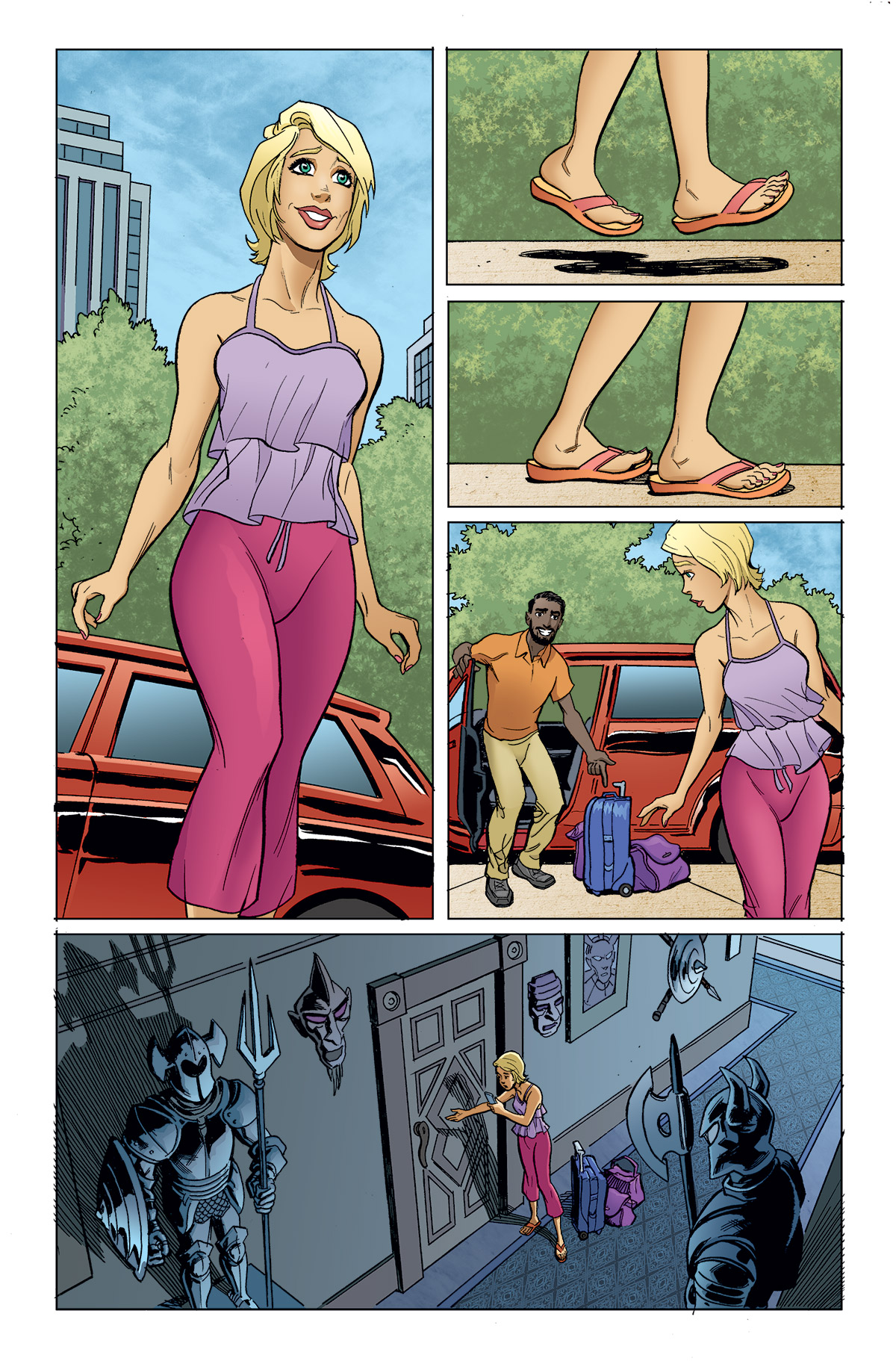 Giantess portals comics