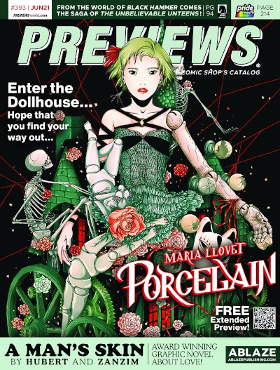 Front Cover -- Ablaze's Porcelain