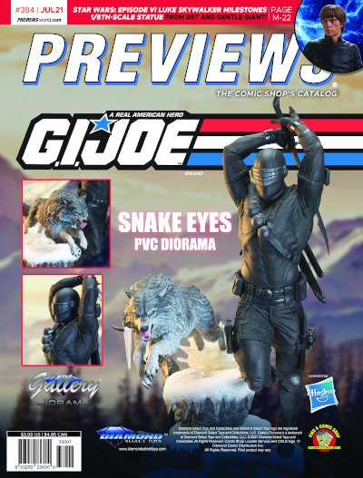 Back Cover -- Diamond Select Toys' GI Joe: Snake Eyes Diorama