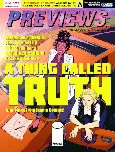 Front Cover - Image Comics' A Thing Called Truth #1