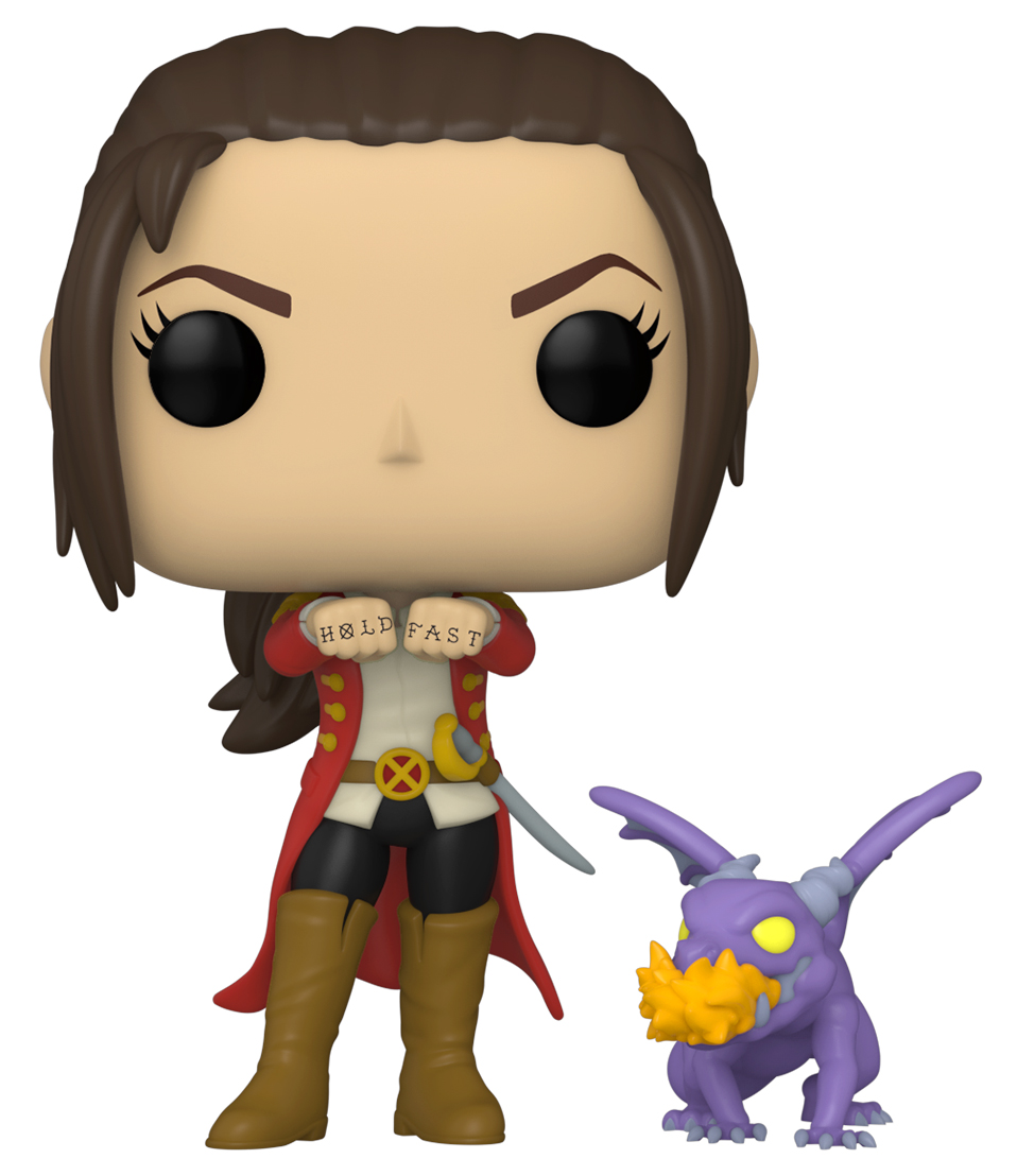 Kate Pryde with Lockheed Pop figure