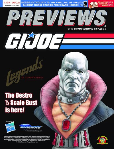 Front Cover - Diamond Select Toys' GI Joe: Destro Bust