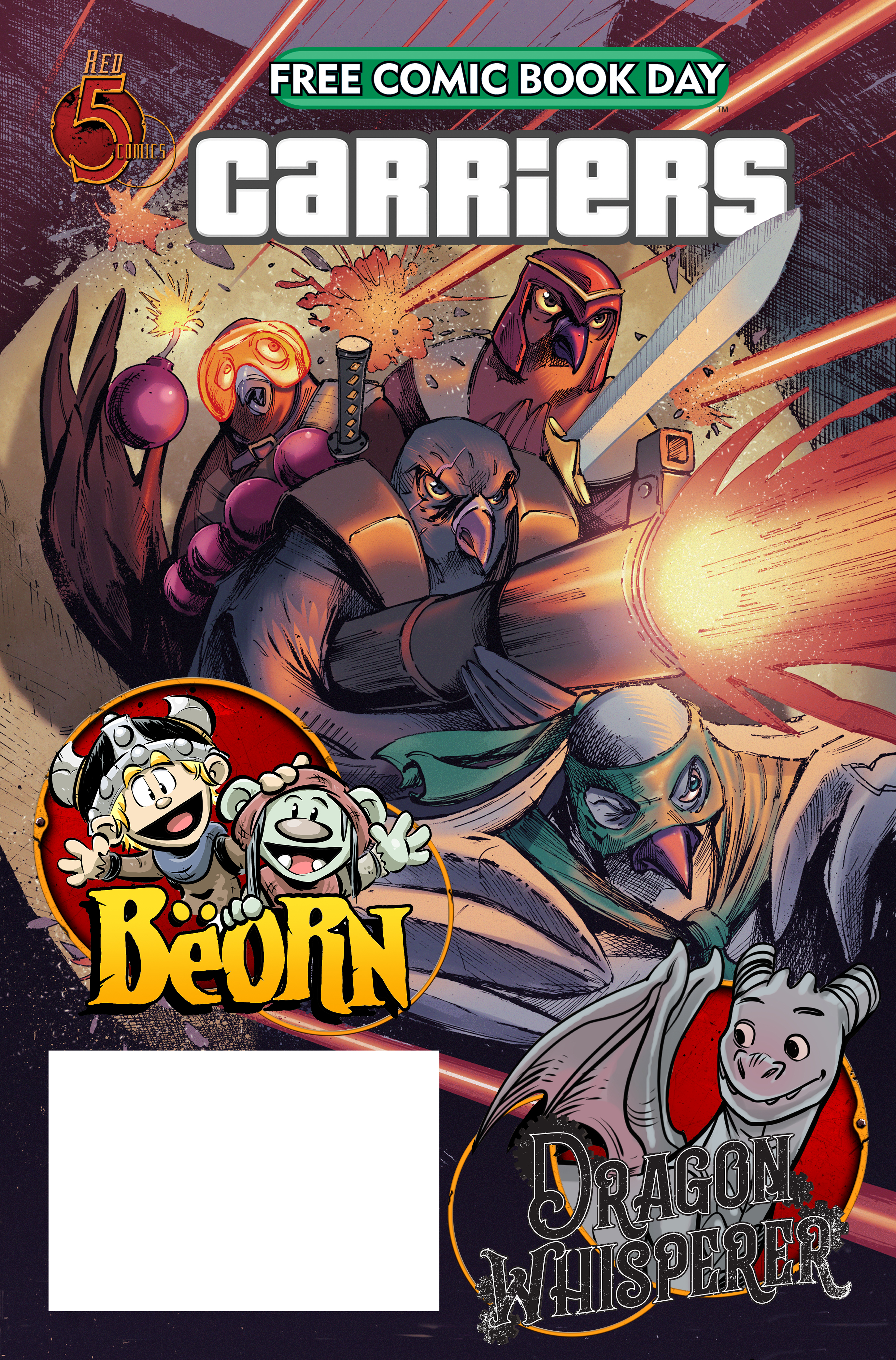 FCBD Red 5 Comics
