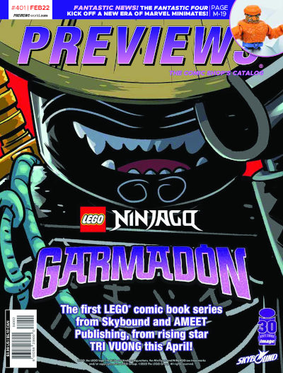 Back Cover - Image Comics' LEGO Ninjago
