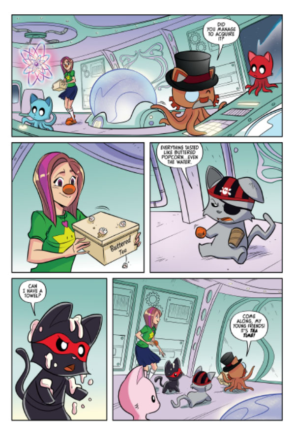 Tentacle Kitty from Dark Horse Comics