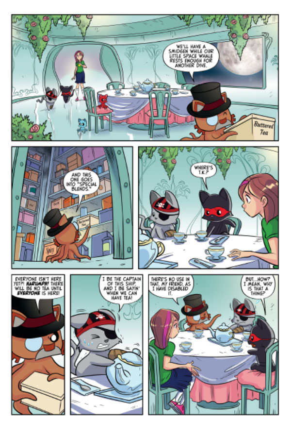 Tentacle Kitty from Dark Horse Comics