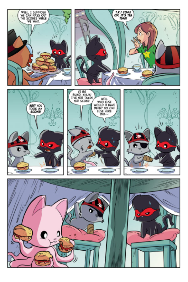 Tentacle Kitty from Dark Horse Comics