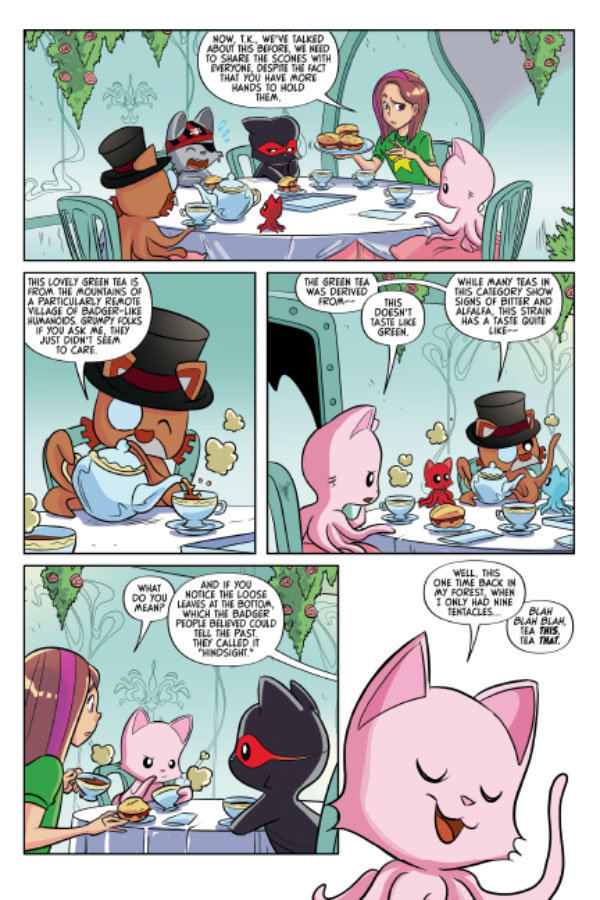 Tentacle Kitty from Dark Horse Comics