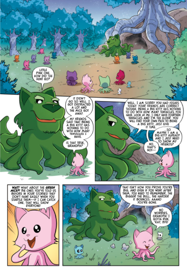 Tentacle Kitty from Dark Horse Comics