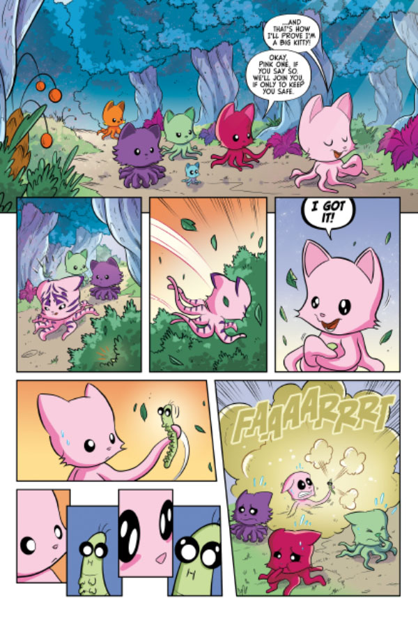 Tentacle Kitty from Dark Horse Comics