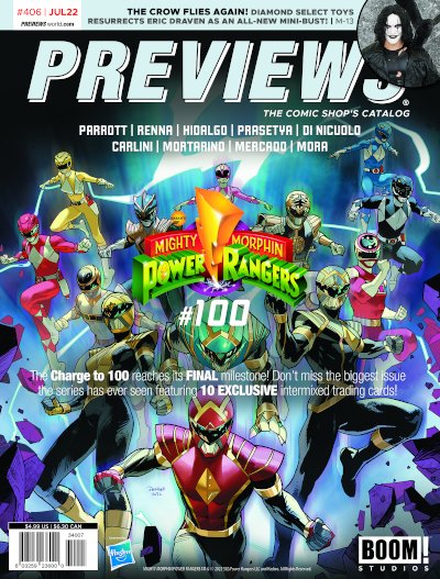 Back Cover - BOOM Studios' MMPR #100