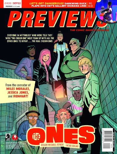Back Cover - Dark Horse's The One #1