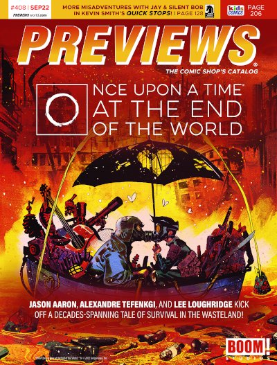 Front Cover - BOOM!'s Once Upon a Time at the End of the World #1