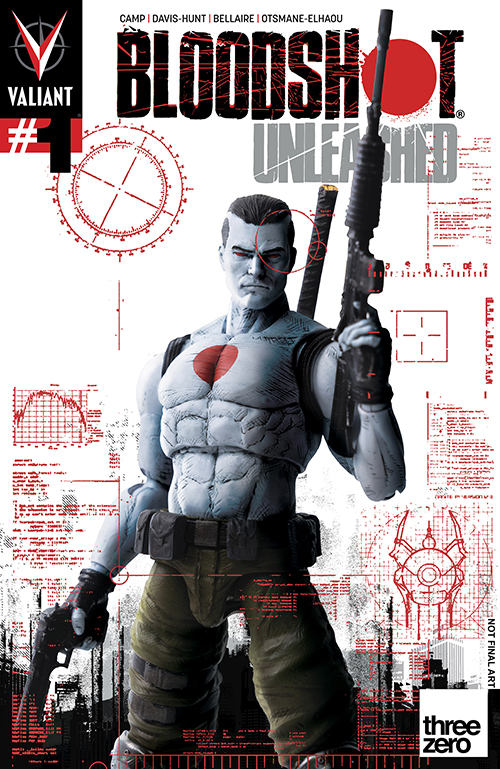 Valiant Comics FigZero S Bloodshot 1/12 Scale Figure