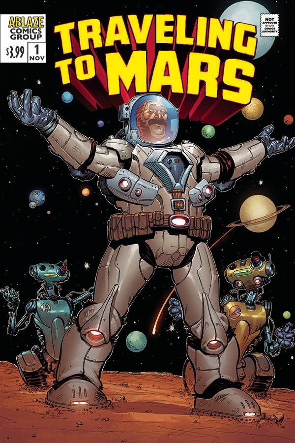 TRAVELLING TO MARS from Ablaze Comics