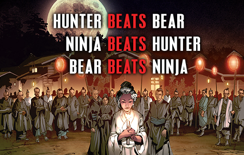 HUNTER NINJA BEAR from Fenom Comics