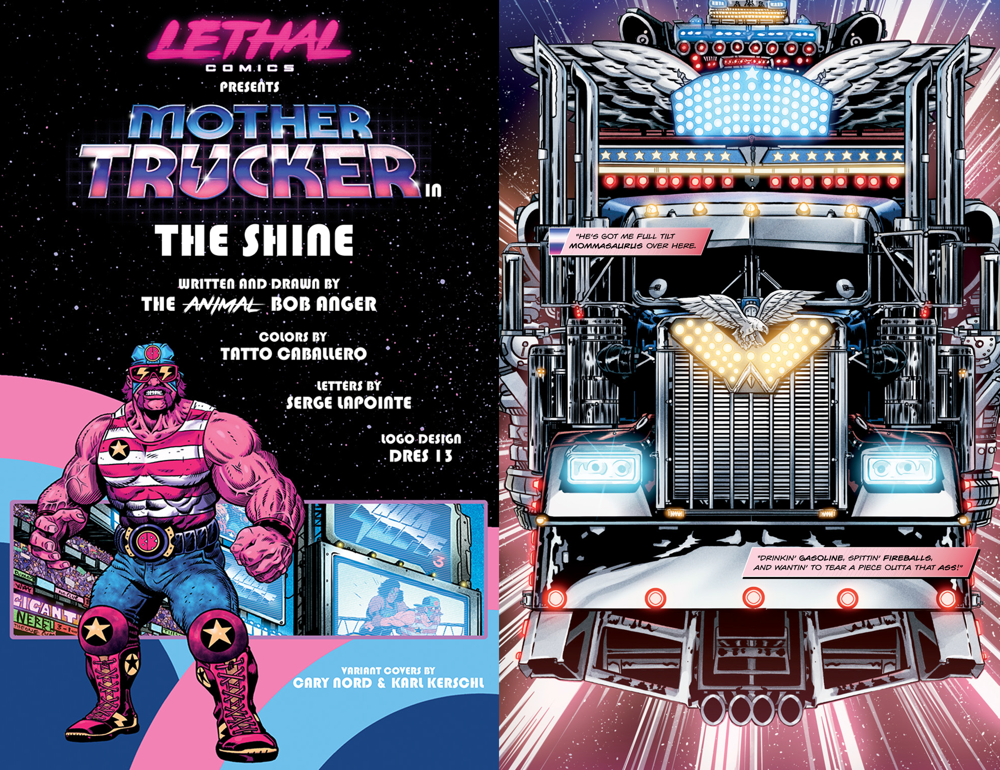 MOTHER TRUCKER from Lethal Comics