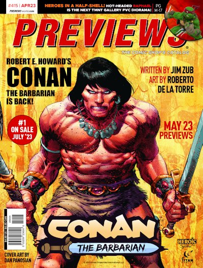 Back Cover - Titan's Conan the Barbarian