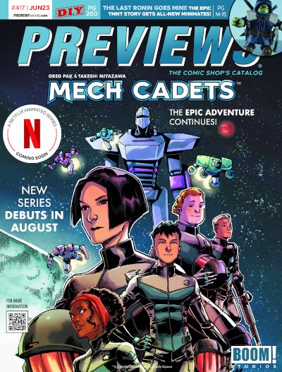 Front Cover - BOOM!'s Mech Cadets