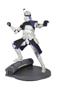 STAR WARS PREMIER COLLECTION CLONE WARS REX STATUE