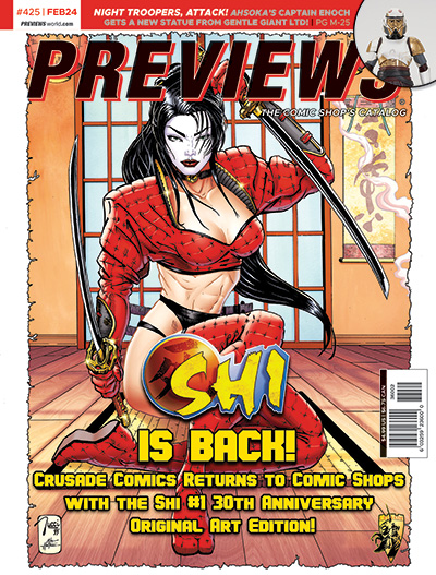 Back Cover - Crusade Comics, Shi