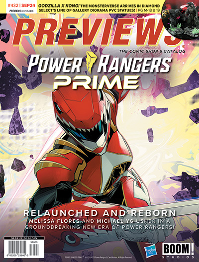 Back Cover - BOOM Studios, Power Rangers Prime