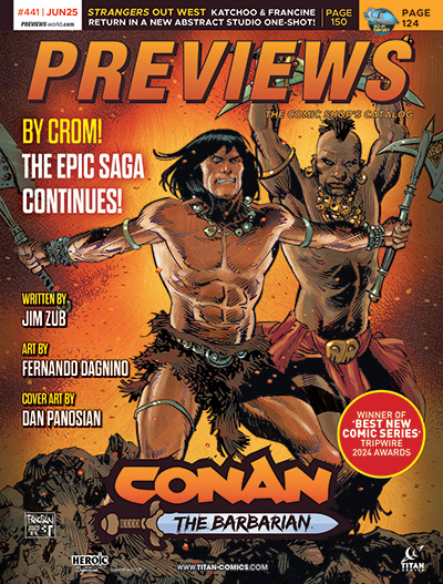 Front Cover - Titan Comics, Conan the Barbarian