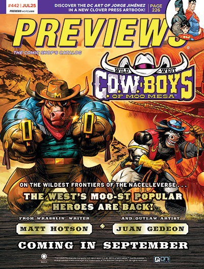 Front Cover - Oni Press, Wild West C.O.W.-Boys of Moo Mesa