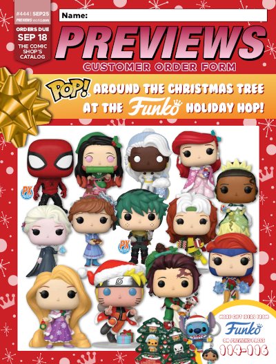 Back Cover - Funko Holiday POP!