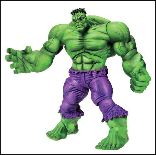 Marvel Universe Action Figures Green Hulk