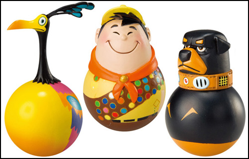 Up! Chara-Cororin Figure Set- Kevin, Russell and Beta